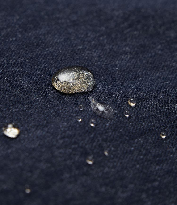 veste décontractée en jean à manches longues et col flexible halara