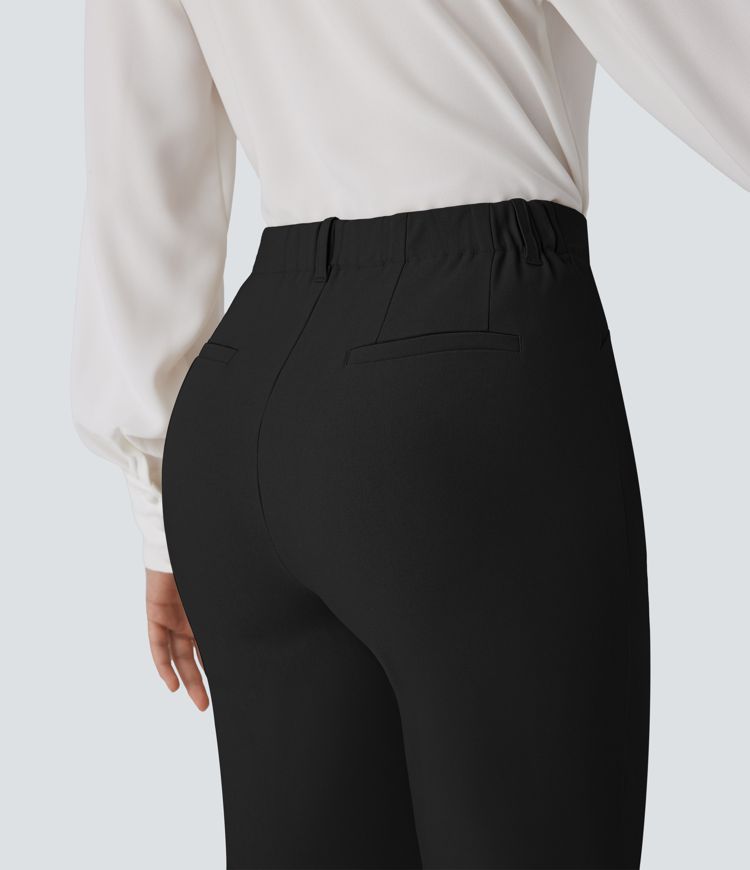 short de travail mi-haut à poche zippée 9