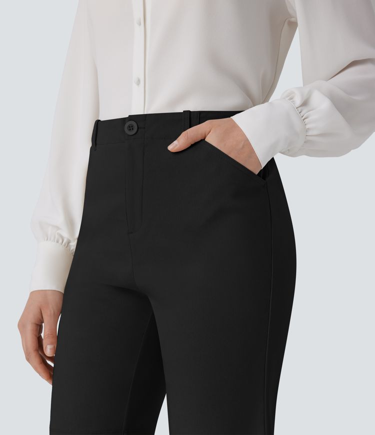 short de travail mi-haut à poche zippée 9