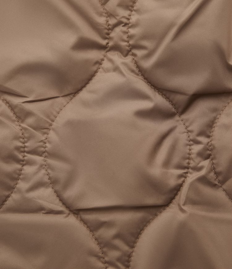 jupe courte décontractée rembourrée taille haute à nouer sur le côté et imperméable avec poche
